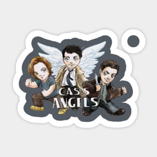 Cas's Angel Sticker